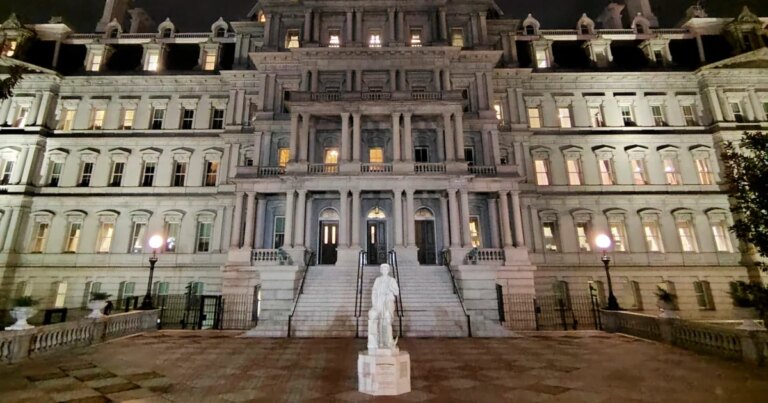 Trump places statue of Christopher Columbus near the White House