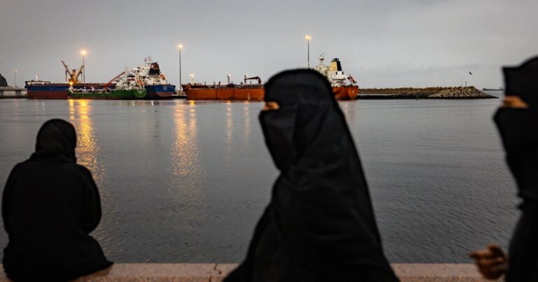 Sailors stranded in Persian Gulf as rockets fly over their heads