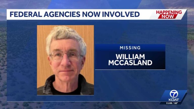 Search for missing retired Air Force General has few clues