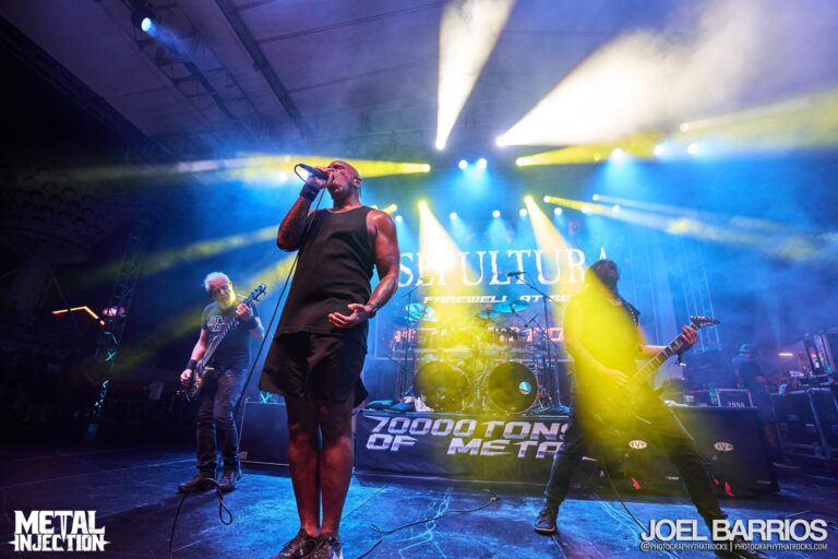 SEPULTURA Play “The Place” For The Very First Time In Australia