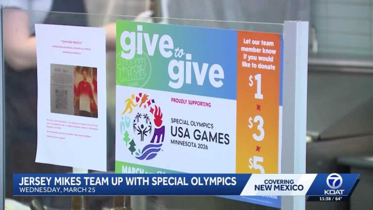 Sub shop ‘Day of Giving’ sales all support Special Olympics