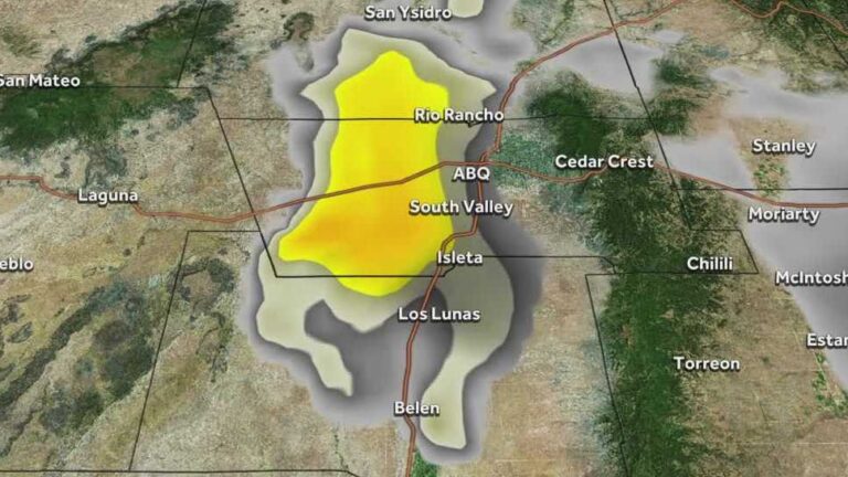 Smoke prompts health alert for Albuquerque
