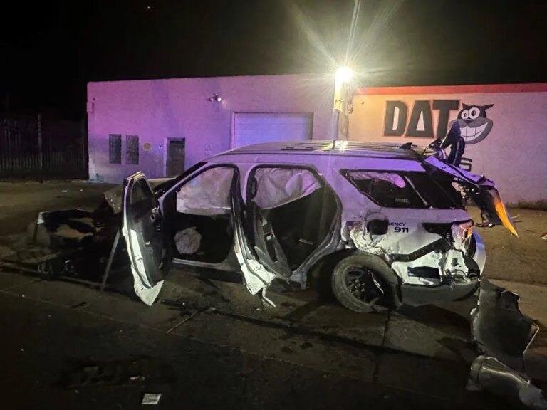 Driver who crashed stolen vehicle into APD unit sentenced to prison