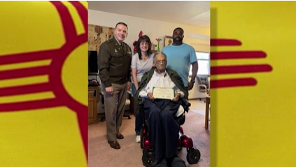 Oldest living U.S. military veteran honored