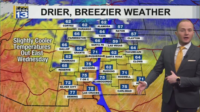 Rain exits tonight, record warmth builds by Saturday
