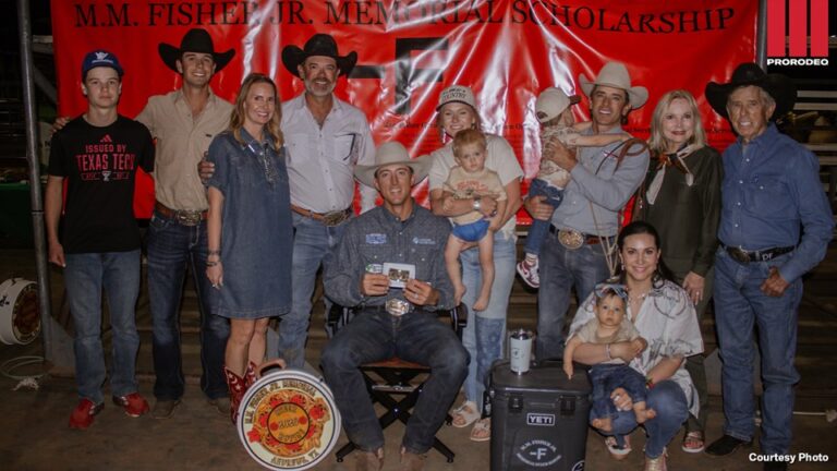 Taylor Santos captures title at M.M. Fisher Jr. Memorial Steer Roping