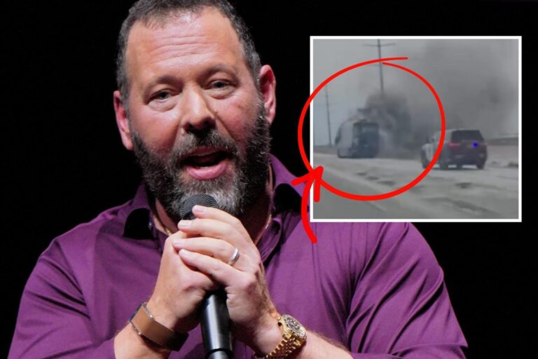 Bert Kreischer’s Tour Bus Destroyed in Highway Fire