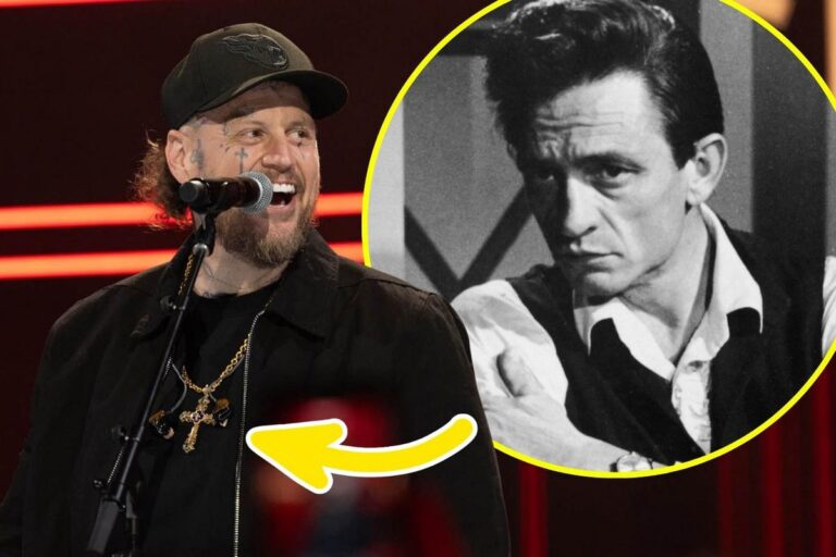 Why Jelly Roll Wore Johnny Cash Cross at Grand Ole Opry Induction