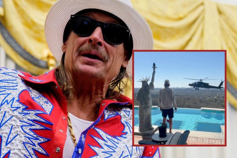 Kid Rock Salutes Military Helicopter, Draws Fan Backlash