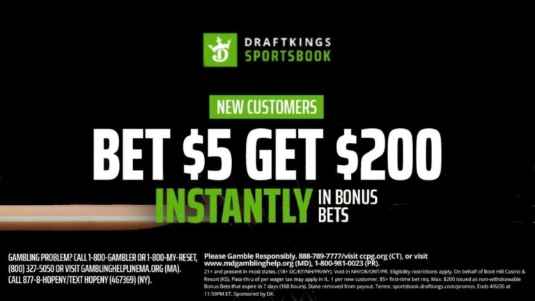 Use DraftKings promo code to get $200 bonus bets instantly on Warriors-Timberwolves, Arizona-Iowa State Friday