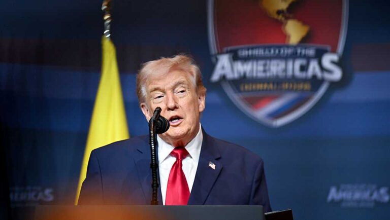 Trump encourages Latin American leaders to use military action to help US fight cartels