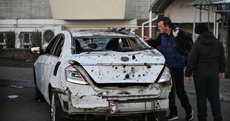 Russian missile and drone strike on Kyiv region kills at least 6 people and wounds dozens