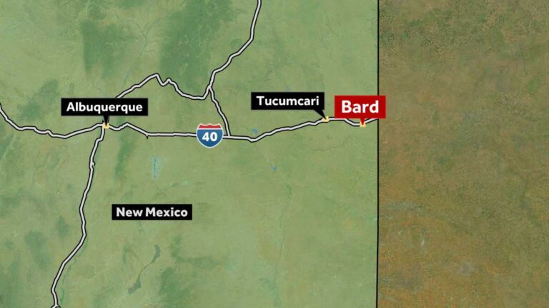 Crews respond to large brush fire in Quay County