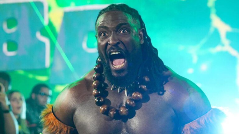 Oba Femi discusses faceoff with Brock Lesnar at Royal Rumble, leading to WrestleMania 42 match