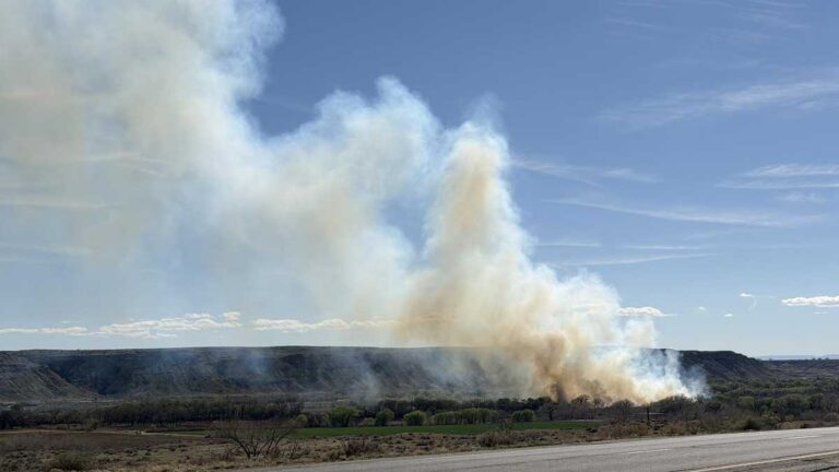 Evacuations due to fire in northwest New Mexico