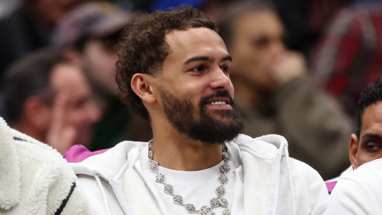 WATCH: Trae Young gets ejected from Wizards game he wasn’t even playing in