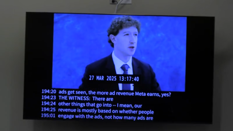 New Mexico jury hears Mark Zuckerberg deposition in landmark Meta trial
