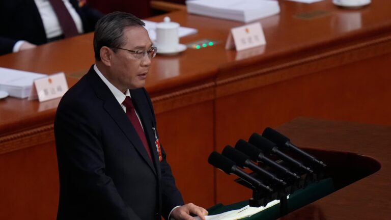 China sets a lower economic growth target of 4.5% to 5% for 2026 as challenges loom