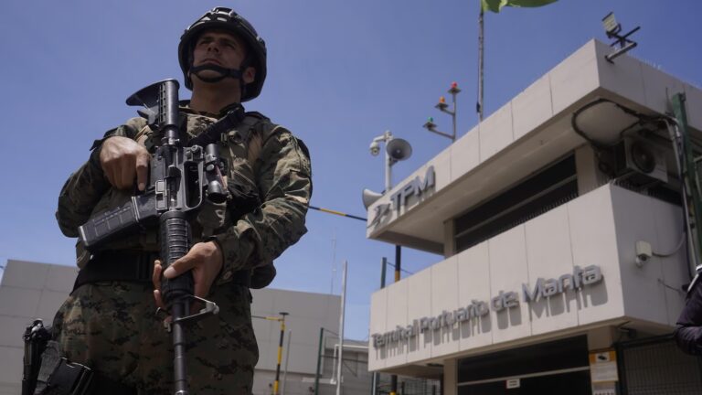 Ecuador deploys 75,000 soldiers to crime-ridden provinces under nightly curfew