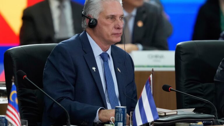 Cuban president says talks were recently held with the US to resolve differences