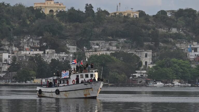 Cuba’s president expresses concern over 2 missing aid sailboats headed to island