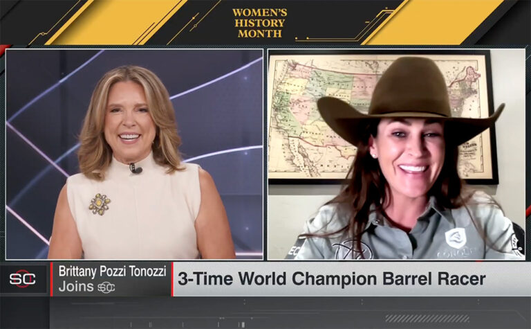 Women’s History Month feature ESPN Sports Center – Brittany Pozzi Tonozzi