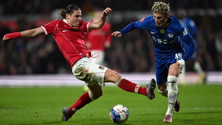 Wrexham’s upset bid of Chelsea falls just short in extra time