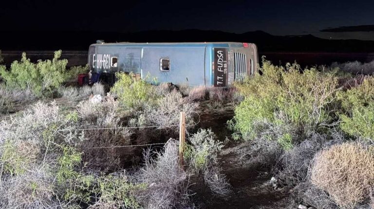 Multiple rescued from rolled charter bus on I-10 near Lordsburg
