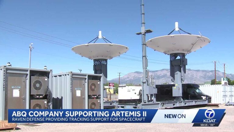 Albuquerque company helps track NASA’s Artemis II mission