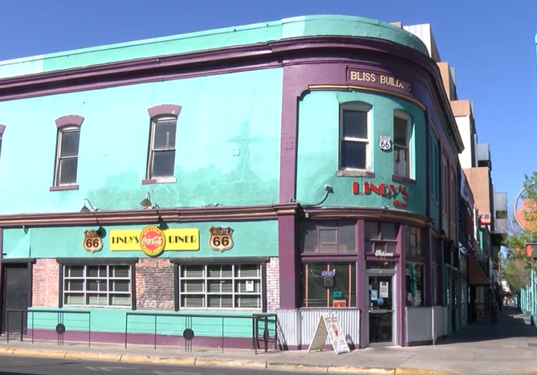 Historic downtown Albuquerque building home to Lindy's Diner goes back up for sale