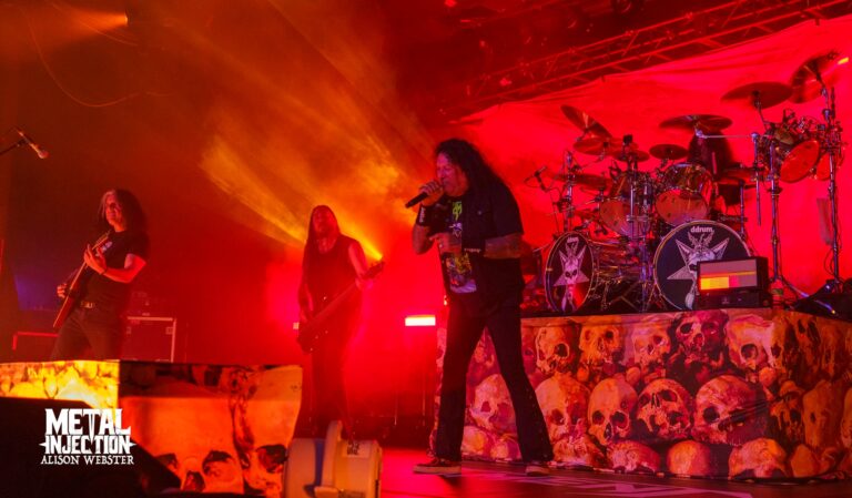 Photos: TESTAMENT, OVERKILL & DESTRUCTION At The Roseland Theater