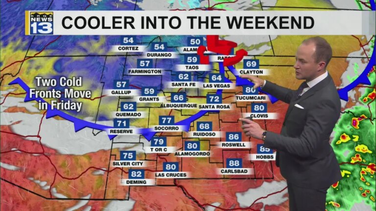 Fire danger returns Friday before weekend cooldown