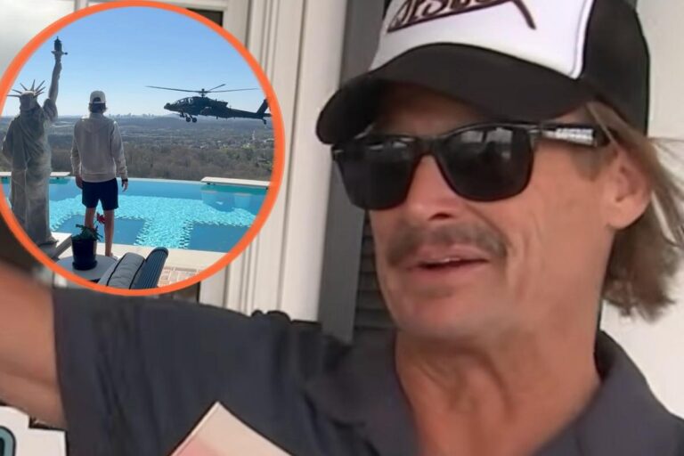 Kid Rock Explains His Controversial Helicopter Visit